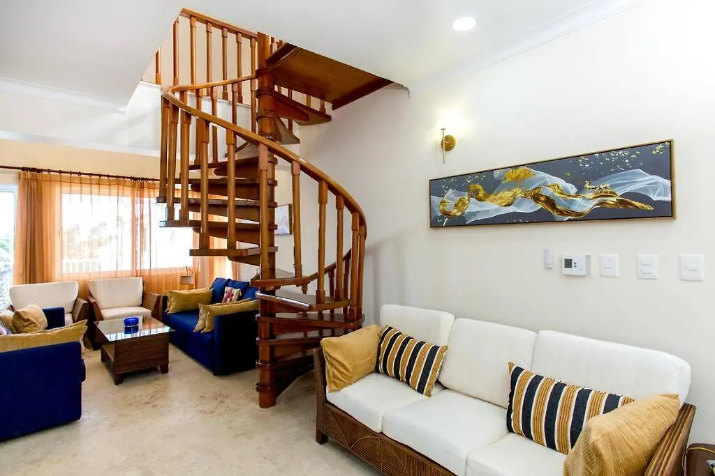 アパート Ocean Views & Private Beach! Luxury 4Bdr Getaway プンタ・カナ
