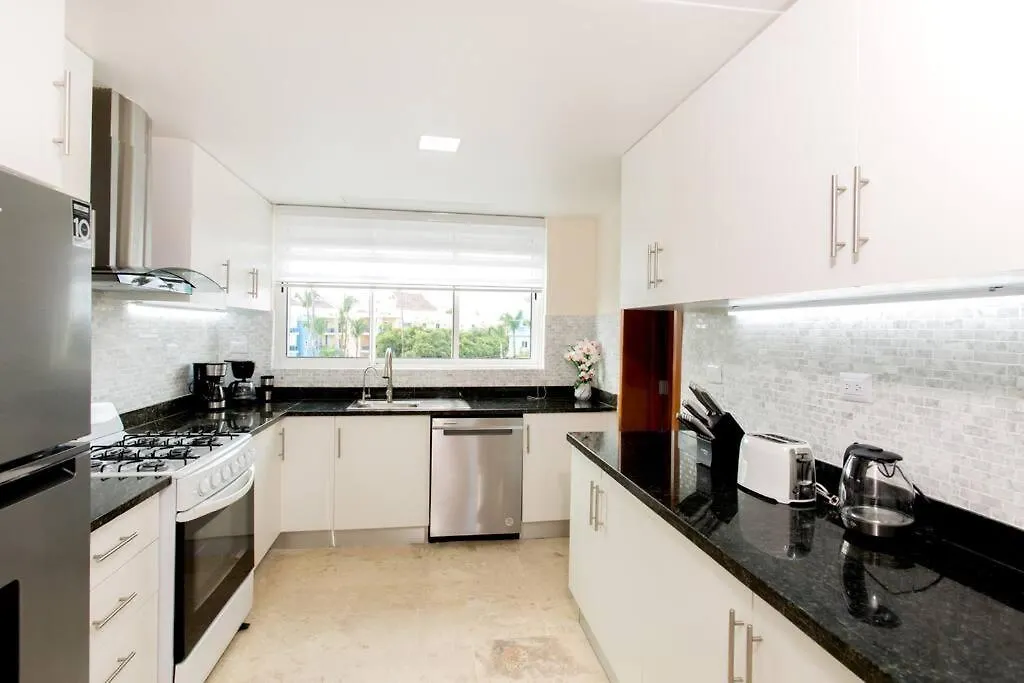 Apartamento Ocean Views & Private Beach! Luxury 4Bdr Getaway Punta Cana
